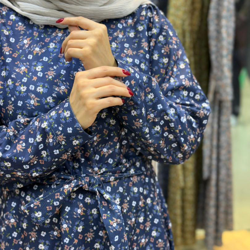 مانتو عبا شقایق - Image 2