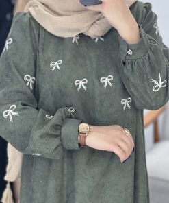 مانتو عبایی طرح پاپیون