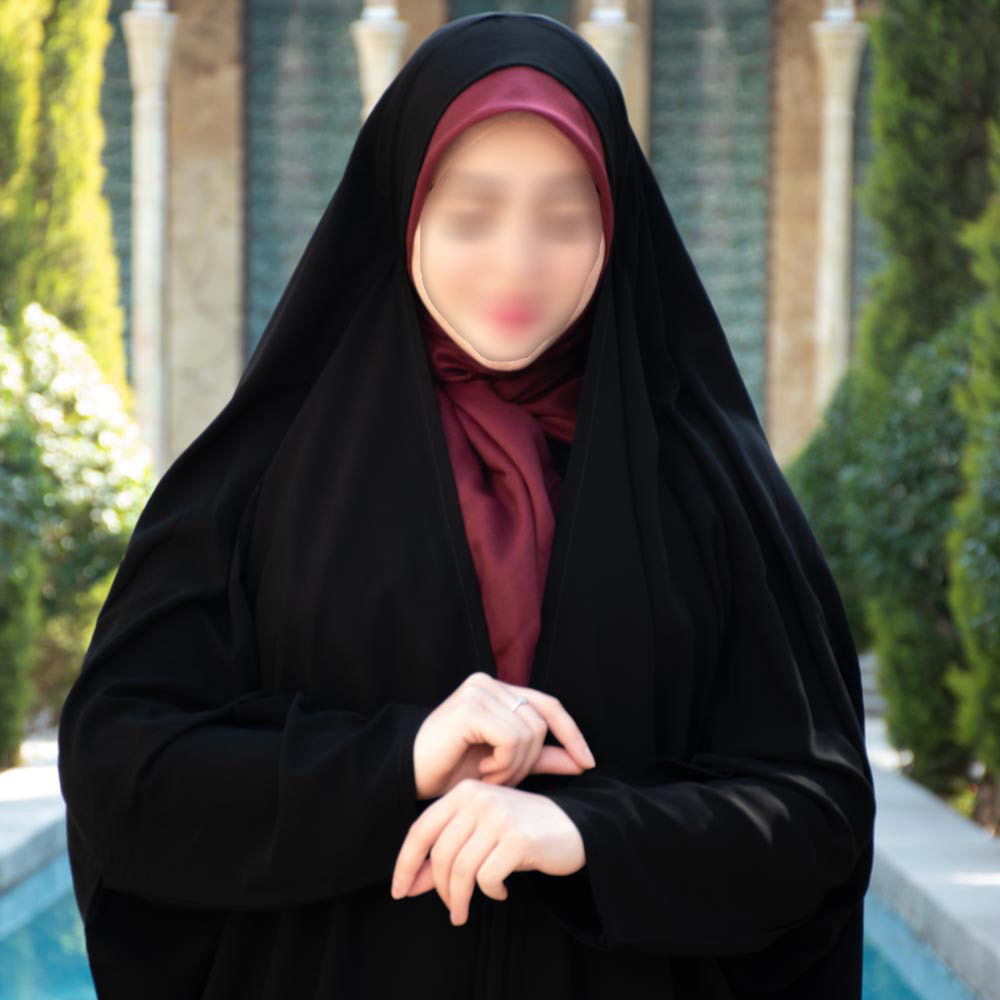 چادر لبنانی جنس کرپ کره - Image 2