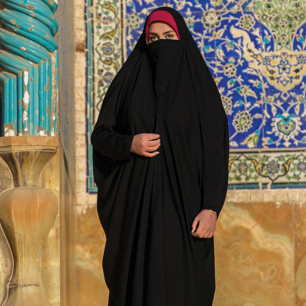 چادر لبنانی جنس کرپ کره