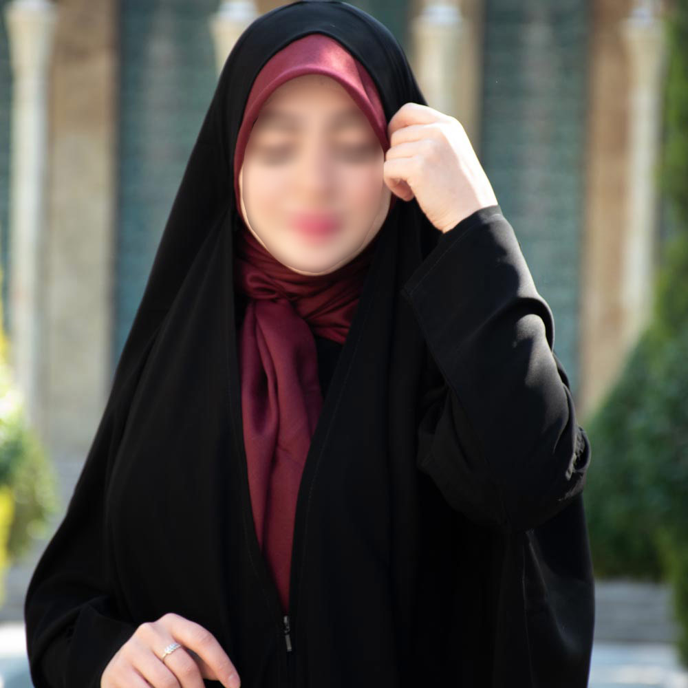 چادر لبنانی جنس کرپ کره - Image 3